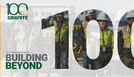 Granite Publishes Annual Sustainability Report Reflecting on 100-Year History