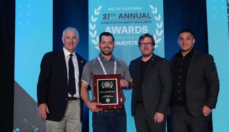 Granite's California Region Wins 2024 Excellence in Safety Award through the AGC of California