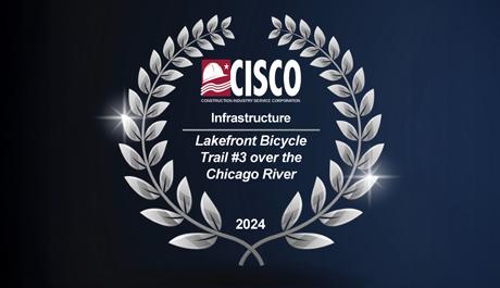 Granite’s Lakefront Trail #3 wins CISCO’s 2024 Infrastructure Project of the Year 