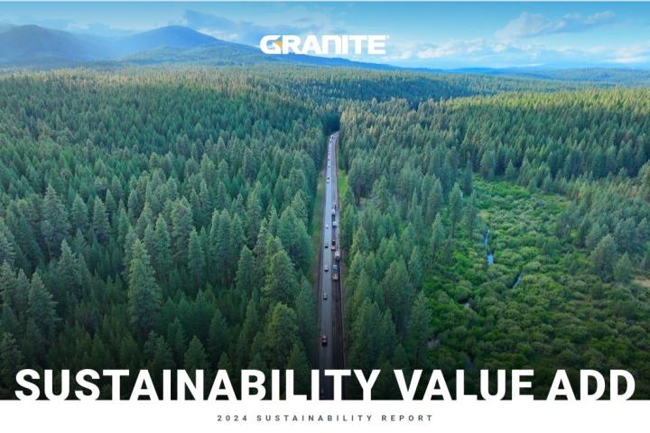 Granite Releases 2024 Sustainability Report