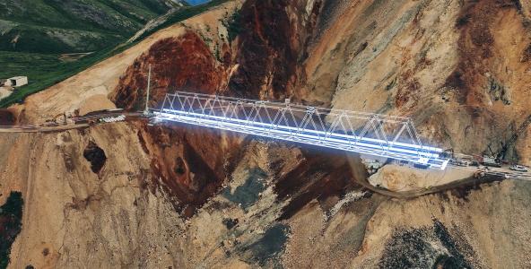 The Polychrome Pass Bridge CM/GC